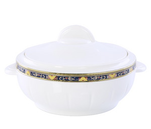 Royalford RF1642 6000 ml Classic Casserole-(White)-(RF1642)