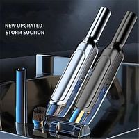 Car Vacuum Cleaner Strong Wireless Handheld for Home Appliance Cleaning Machine Portable Auto Robot Car Accessories Lightinthebox - thumbnail