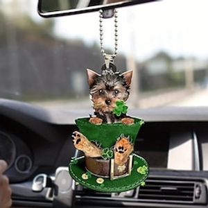 Amazon Hot Sale St. Patrick's Day Holiday Decoration Car Pendant Holiday Atmosphere Scene Layout Pendant miniinthebox