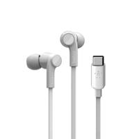 Belkin Rockstar White In-Ear Earphones with USB-C Connector