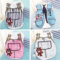 Fake Strap Pet Spring/summer Vest Teddy Bears Pomeranian Dog Cat Clothes Mesh Breathable ClothesDecorative Products miniinthebox