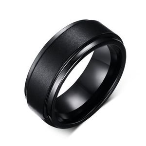 Black Tungsten Ring for Men