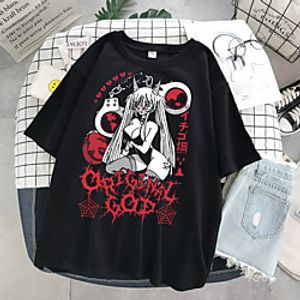Inspired by Grunge Cosplay Cosplay Costume T-shirt Polyester / Cotton Blend Print T-shirt For Women's / Men's miniinthebox