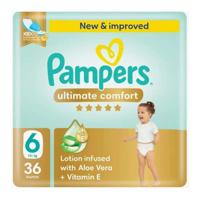 Pampers Ultimate Comfort Diapers Size 6, 36's