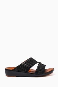 Quadratura Sandals in Matelassé Lambskin Leather