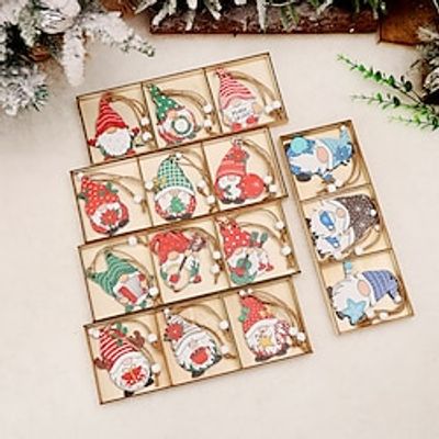 Christmas Decorations Wooden Set Forest Man Pendant Christmas Tree Accessories. Lightinthebox Christmas Decorations Wooden Set Forest Man Pendant Christmas Tree Accessories. Lightinthebox