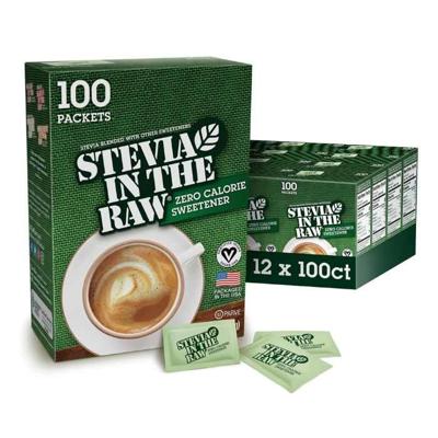 Stevia In The Raw Zero Calorie Sweetener 12X100G