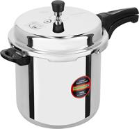 Royalford 12.0 L Induction Base Pressure Cooker-(Silver)-(RF11645)