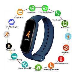 M7 Smart Watch 0.96 inch Smart Band Fitness Bracelet Bluetooth Pedometer Call Reminder Sleep Tracker Compatible with Android iOS Women Men Message Reminder Camera Control Step Tracker IPX-5 17mm Lightinthebox