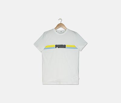 Kids Boys Celebration Tee  White