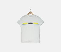 Kids Boys Celebration Tee  White - thumbnail