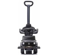 Megastar Licensed Mercedes G-Wagon 3 in 1 Push Car With Parental Handle, Black - 6531-BLK (UAE Delivery Only)