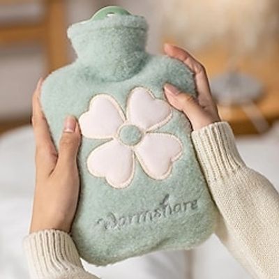 Hot Water Bag With Soft Cover, Hot Water Bottle For Bed, Shoulder Pain And Hand Feet Warmer, Menstrual Cramps Lightinthebox