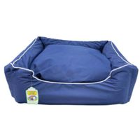 Nutrapet L-69Cm W-64Cm H-25Cm W/R Lounger Bed Navy S