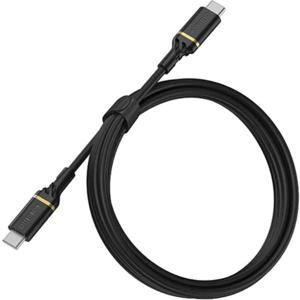 Otterbox USB C-C Cable 1M USB-PD Black | Durable | Braided | Fast charging | USB-C Power Delivery