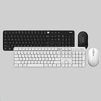 MIIIW Wireless Keyboard Mouse Set Mute Mechanical Xiaomi Portable Home Office Keyboards Black for Desktop PC Tablet Computer miniinthebox - thumbnail