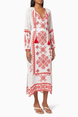 Mexico Balloon Dress in Cotton Mexico Balloon Dress in Cotton