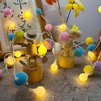 LED Ball String Lights Fairy Light Battery Powered 2m 20leds Christmas Birthday Party Holiday Home Bedroom Decoration Lightinthebox