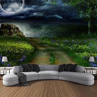 Trippy Forest Path Hanging Tapestry Wall Art Large Tapestry Mural Decor Photograph Backdrop Blanket Curtain Home Bedroom Living Room Decoration Lightinthebox