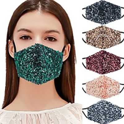 Women's Face Mask Cotton Modern Sport Pure ColorMask Lightinthebox