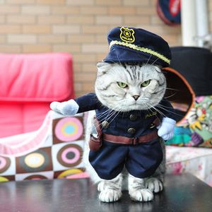 Funny Pet Cat Dog Costume Police McDonald's
