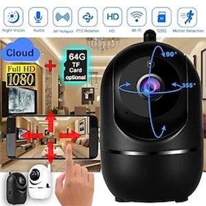 HD 1080P Wireless IP Camera Cmara Cloud Wifi Camera Smart Auto Tracking Human Home Security Surveillance CCTV Network Camera Lightinthebox