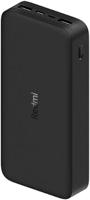 Xiaomi Redmi 18W Fast Charge Power Bank 20000mAh, USB Type C And Micro USB Ports, Black - VXN4304GL (UAE Delivery Only)