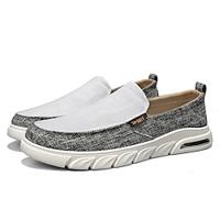 Men's Loafers Slip-Ons Comfort Loafers Walking Casual Knit Slip Resistant Loafer Green Beige Gray Fall Lightinthebox