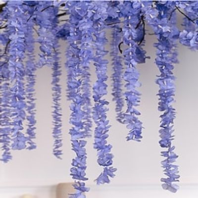 Artificial Plants 6Pcs Strips Of 100Cm/39" Hydrangea Reverse String,Fake Flowers For Wedding Arch Garden Wall Home Party Hotel Office Arrangement Decoration miniinthebox Artificial Plants 6Pcs Strips Of 100Cm/39" Hydrangea Reverse String,Fake Flowers For Wedding Arch Garden Wall Home Party Hotel Office Arrangement Decoration miniinthebox