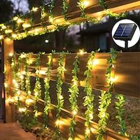 Solar Vine String Lights 5m 50LEDs Indoor Outdoor Waterproof Decor for Wedding Parties Holidays Christmas Garden Balcony Patio Decoration miniinthebox - thumbnail