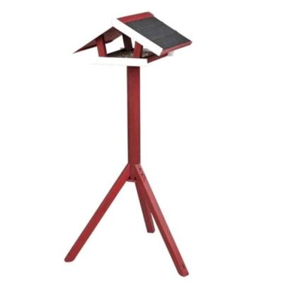 Trixie Natura Bird Feeder With Stand Pine Wood - Red 46X22X44Cm Trixie Natura Bird Feeder With Stand Pine Wood - Red 46X22X44Cm