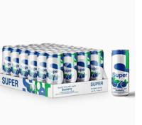 Super Blueberry Carbonated Drink 250ML X 24Pcs