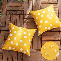 1 PC Waterproof Outdoor Pillow Cover, Polka Dot Classic Traditional Square Zipper Traditional Classic Lightinthebox