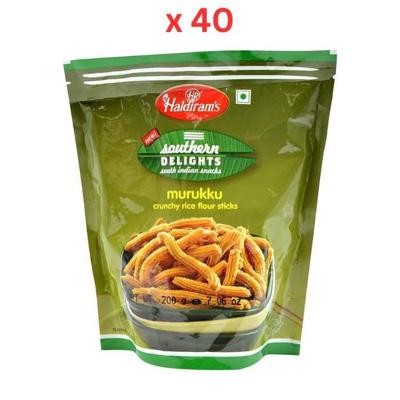 Haldirams Southern Delights Murukku 200gm - Pack Of 40