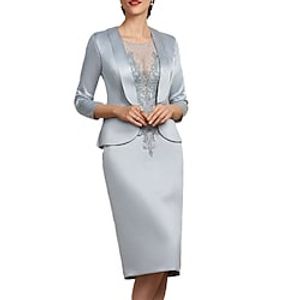 Shawl  Wrap Shawls Women's Wrap Bolero Pure Elegant 3/4 Length Sleeve Satin Wedding Wraps With Pure Color For Event / Party Spring  Summer miniinthebox