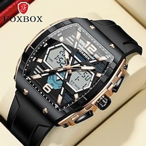 Foxbox Men Military Watch Waterproof Digital Wristwatch Quartz Clock Sport Watch Male Chronograph Watches Women Relogios Masculinos miniinthebox