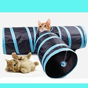 Pet Cat Tunnel Tube Funny Toys for cats Foldable Cat Toys Interactive Rabbit Play Games Kitty Tunnel Chat Pet Product miniinthebox