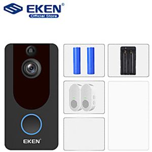 Eken V7 WIFI Recording / Android System / Built in out Speaker No Screen(output by APP) Handheld 1080 Pixel One to Four more video doorphone miniinthebox