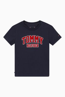 Logo T-shirt in Stretch Organic Cotton Jersey Logo T-shirt in Stretch Organic Cotton Jersey