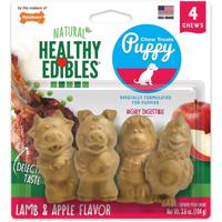 Nylabone Healthy Edibles Puppy Pals 4 Count Blister Card One Size