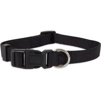 Aspen Pet 15710 Nylon Adjustable Collar - 10-Inch - Black - thumbnail