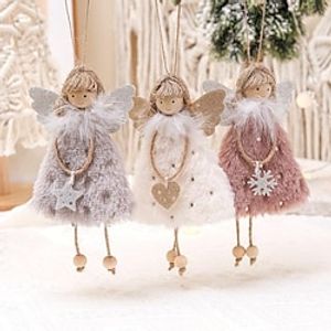 Christmas Decoration Creative Doll Charm Angel Girl Pendant Christmas Tree Charm Christmas Supplies Lightinthebox