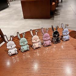 Foldable Bunny Phone Bracket Lazy Rabbit Desktop Stand with Pull-Out Hardware for Hands-Free Support Lightinthebox