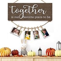 1pc Wood Wall Sign, Wooden Pattern Plaque Sign Wall Decor Accessories, For Pet Shop Outdoor Room Decor Household Items Lightinthebox - thumbnail