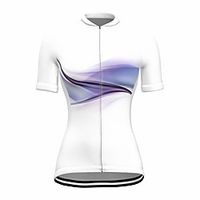 21Grams Women's Short Sleeve Cycling Jersey Summer Spandex White Gradient Bike Top Mountain Bike MTB Road Bike Cycling Quick Dry Moisture Wicking Sports Clothing Apparel / Stretchy / Athleisure miniinthebox - thumbnail