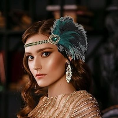 Retro Vintage 1920s Flapper Headband Headbands The Great Gatsby Women's Cosplay Costume Halloween Masquerade Prom Party  Cocktail Headband Lightinthebox