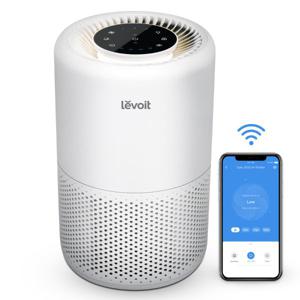 LEVOIT Smart WiFi Air Purifier for Home, Alexa Enabled H13 HEPA Filter, CADR 170m³/h, Remove 99.97% Allergies Smoke Dust Pollen Particles, 24dB Qu...