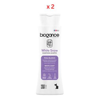Biogance White Snow Whitening Shampoo 250ml Pack Of 2 Biogance White Snow Whitening Shampoo 250ml Pack Of 2