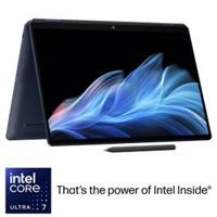 HP OmniBook Ultra Flip Laptop, 14" 2.8K OLED Display, Touch screen, Intel® Core™ Ultra 7-256V, 16GB RAM, 1TB SSD, Intel® Arc™ Graphics, Keyboard ENG/ARB, Atmospheric blue [14-fh0002ne]