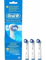 Braun Oral-B EB 20 -3 Flexisoft Replacement Brush Heads For Daily Clean Compatible With All Oral-B Rechargeable Handles